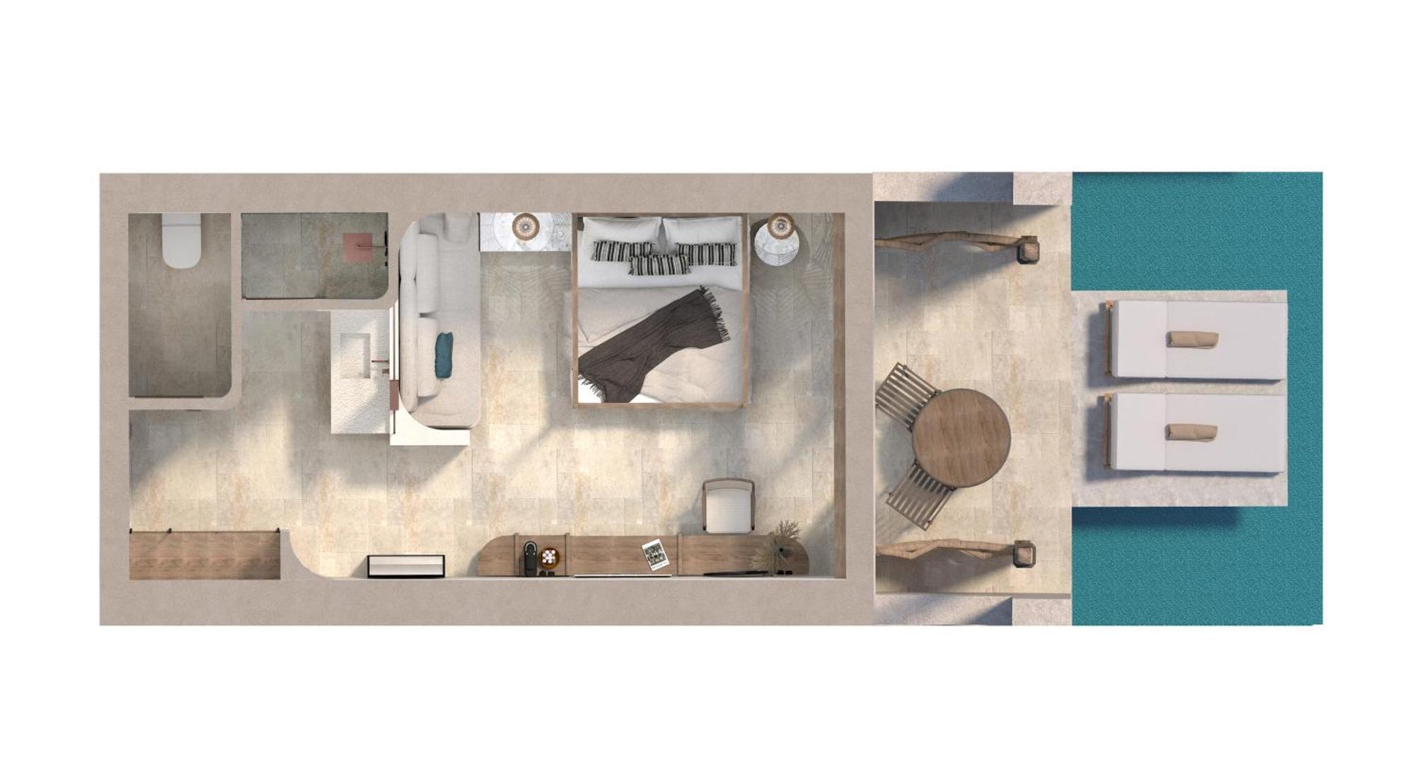 Luxe Room Swim Up