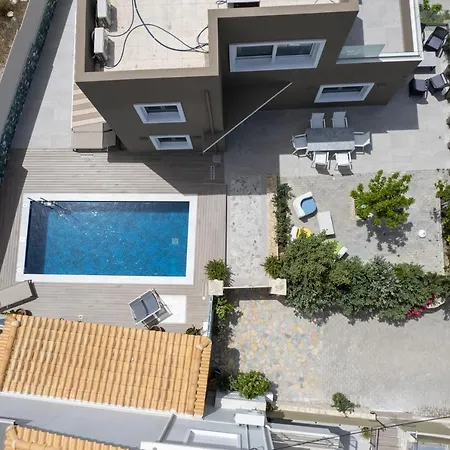 Thomas Villa Hersonissos - Private Pool - Sleeps 7-3