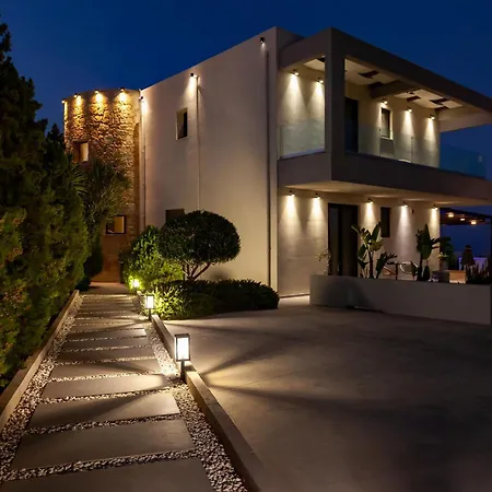 Orama Luxury Villa 4 Bedrooms With Private Pool-3